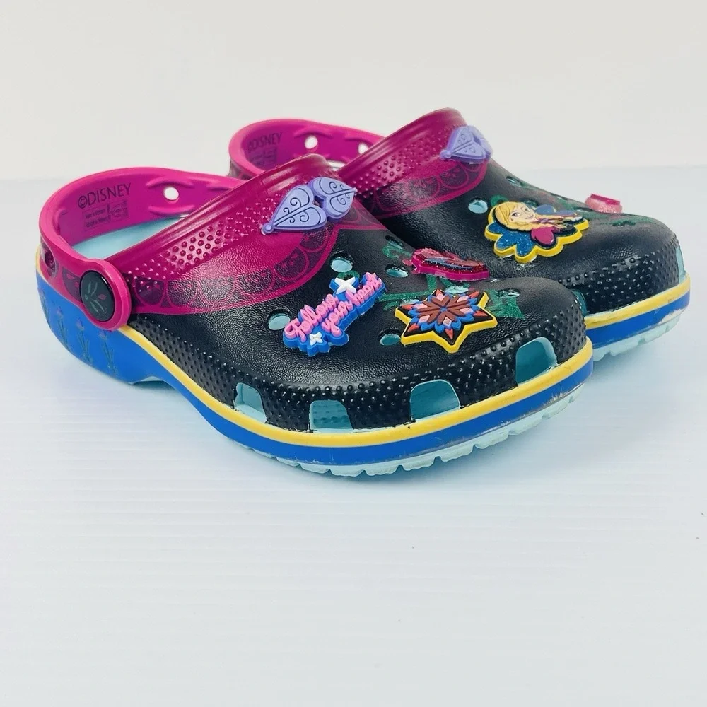 CROCS KIDS Disney‎ Frozen Anna Classic Clog Children's Size 12